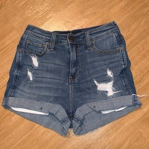 hollister - denim shorts